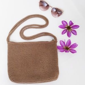 ✨3 for $25✨ Double handled crochet boho handbag